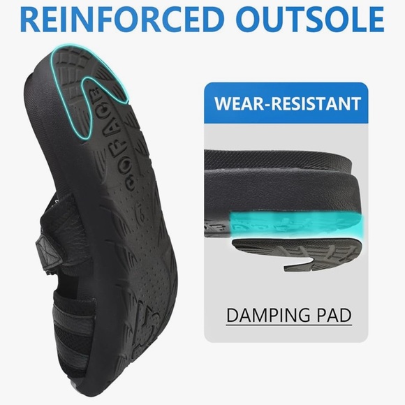 COFACE Mens Sport Recovery Sandals - Picture 8 of 8